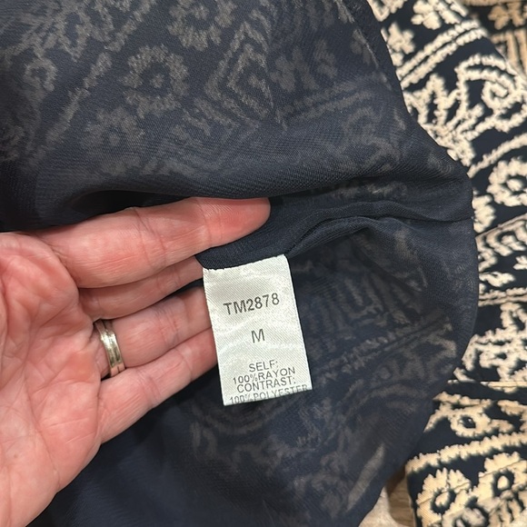 THML Maxi Dress Aztec spaghetti strap medium - Picture 5 of 5